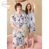 Gukoo/果壳 Дисней, летняя пижама для влюбленных, хлопковый комплект