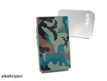 zippo Japanese Collection Series 1998 rare double-sided camouflage 1933 reprint commemoration