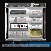 Emotional expression Harmonica Chromatic Harmonica sound source 3 5G Kontakt timbre