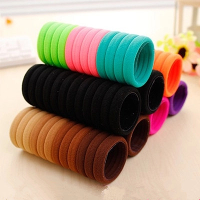 24 boxes of Korean Korean version ultra-high elastic hair accessories seamless hair ring hair ring hair ring rubber band headdress