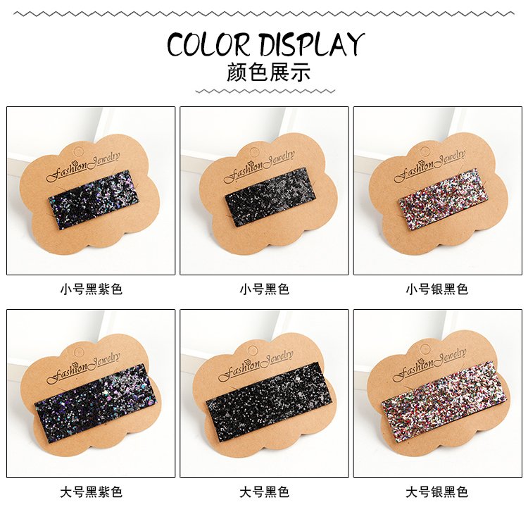 Hàn Quốc phụ kiện tóc khí phách hoang dã Liu bên bờ biển long lanh BB clip thư mục hàng đầu Nhật Bản và Hàn Quốc gãy tóc thẻ thịt clip clip dây buộc tóc đẹp