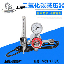 YQT-731LR36V110V220V electric heating type carbon dioxide pressure reducing valve reducer factory Shanghai brand