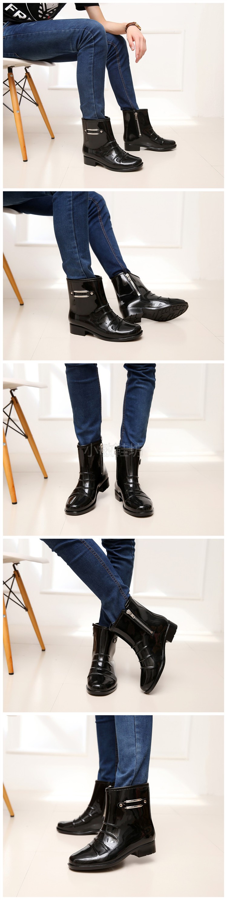 Chaussures - bottes caoutchouc homme - semelle plastique - Ref 964262 Image 6