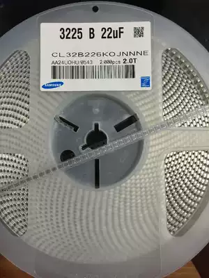 Samsung to stick a capacitance 1206 3216 106k 10UF 25V X5R 10% 80 yuan K