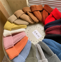2021 autumn and winter New hat female Korean version of Joker thick warm knit hat sweet cute age wool hat