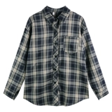 Рубашка, летняя осенняя куртка, защита от солнца, оверсайз, длина миди