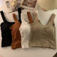 Small suspenders women's inner wear spring 2022 new design sense minority wear solid color slim body beautiful back sports vest trend