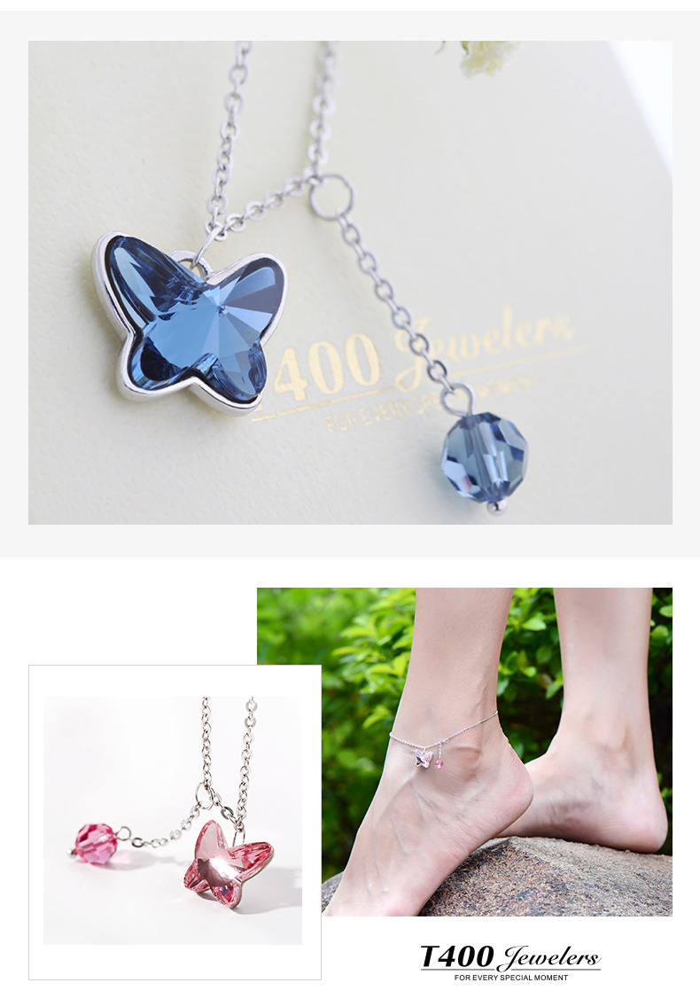 Chaine de cheville Femme T400 en Argenterie - Ref 3104743 Image 12
