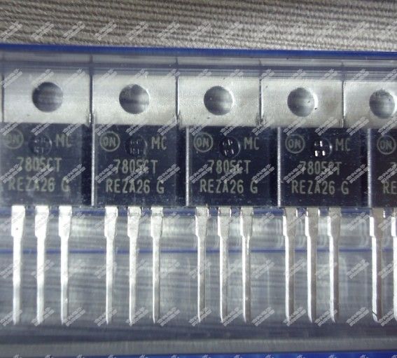 Straight plug MC7805CTG MC7805 three-end voltage regulator tube (low-priced brand new original)