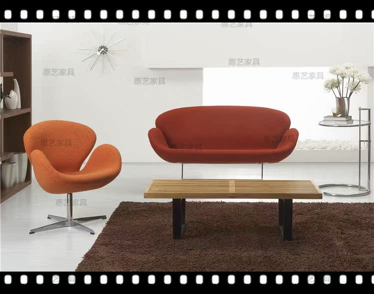 Sofa thiên nga sofa Bắc Âu đơn giản thời trang thiết kế sáng tạo sofa giải trí FRP đồ nội thất ghế nằm thư giãn