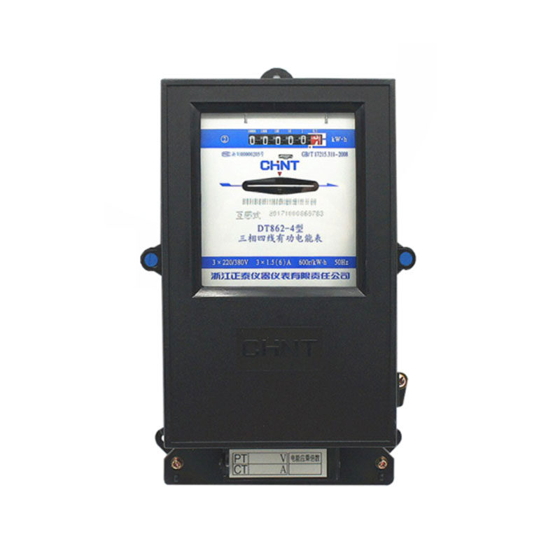 Zhengtai three-phase four-wire meter DT862-4 3* 3 6A20A40A60A80A100A mechanical meter energy meter