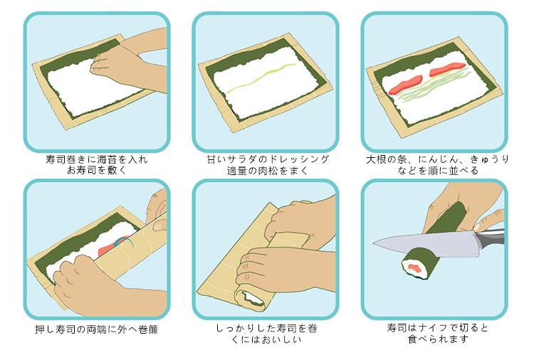 Sushi cuộn rèm tre tre xanh da màn sushi 24cm27cm30cm kimbap gạo công cụ khuôn rong biển rèm ẩm thực - Tự làm khuôn nướng khuôn bánh kẹp tàn ong bằng điện