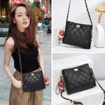 Hong Kong IT Mini Packet Bag Women Pack Fashion 100 Hitch Gringnet Red Chain Bag Single Shoulder Movement Slanted Satchel