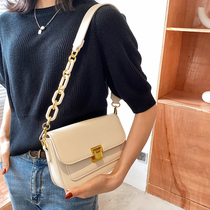 Hong Kong IT Genuine Leather 2021 New Tide Fashion Summer Sloped Satchel Bag 100 Hitch Burst Net Red Single Shoulder Bag