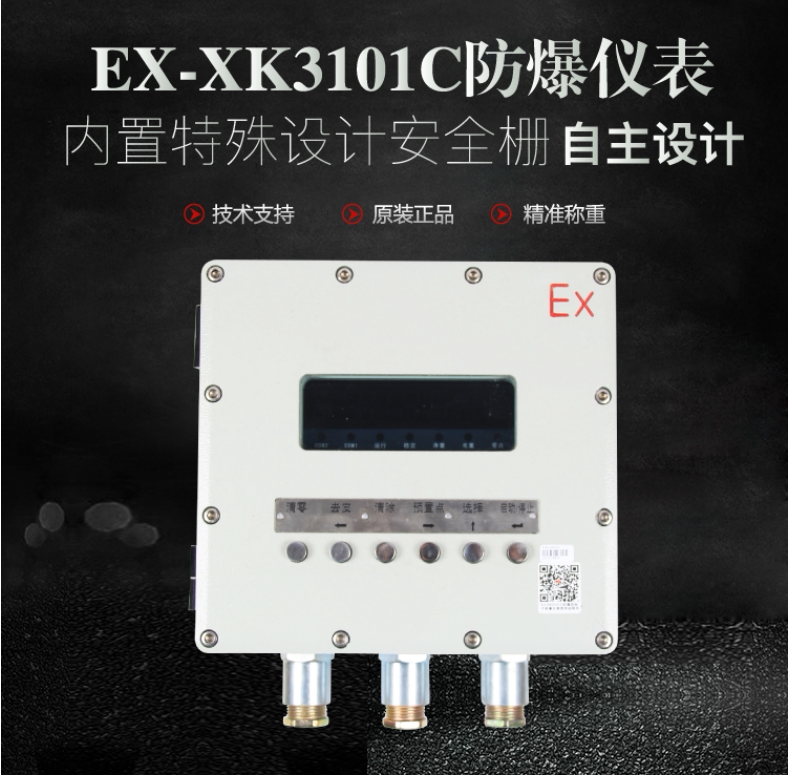 柯力XK3101C防爆仪表地磅电子秤汽车衡称重显示器化工防爆显示器