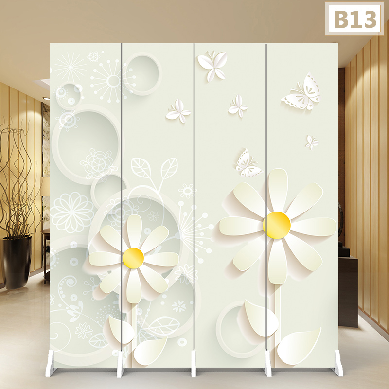 Screen Partition Living Room Brief Shelter Folding Mobile Dining Room Hotel Bedroom Beauty Salon Wellness Room Decoration Hotel