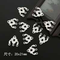 Трехлечная серебра 10 кусочков электрофоретической защиты цвета