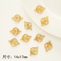 Двойное отверстие сливы Golden 10 штук Электрофорез