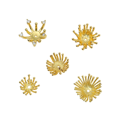 Электрический DIY DIY Ювелирные украшения цветок Синьхуа Чжизхи чистая медная материалы ручной работы