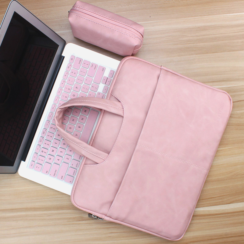 Apple macbookpro13 computer bag female portable air13 3 inch notebook bag pro15 liner bag 12 inch