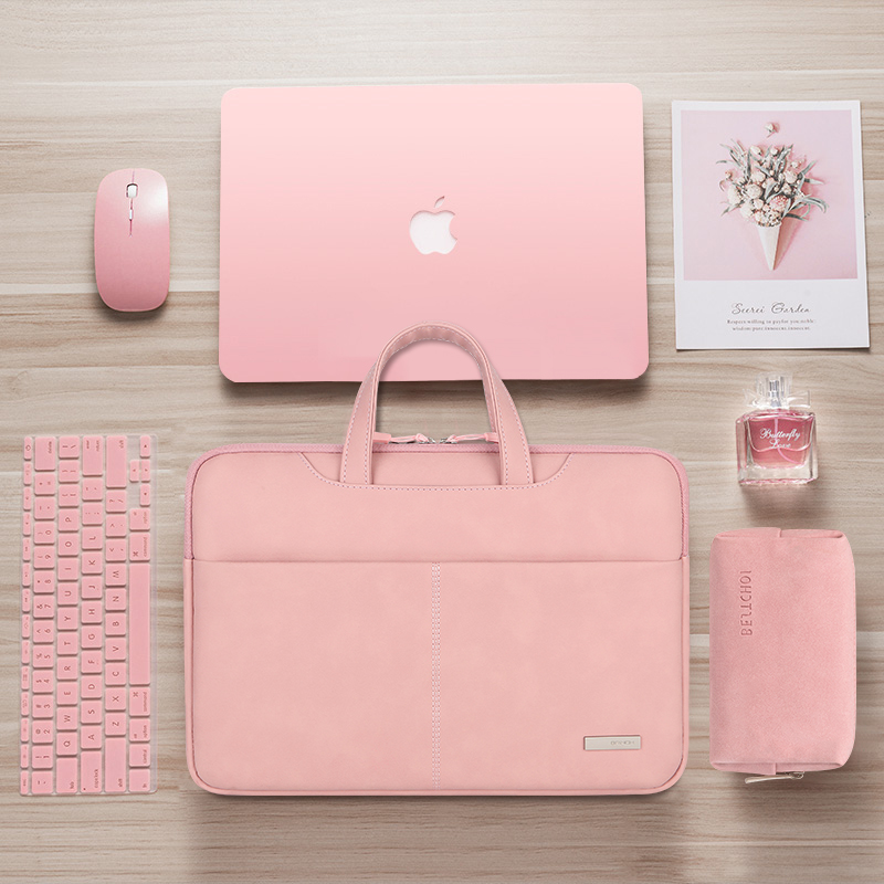 Laptop bag 14 inch female suitable for Lenovo 12 small new pro13 Huawei matebook liner bag male portable Apple macbookair13 3 Dell 15 notebook warranty