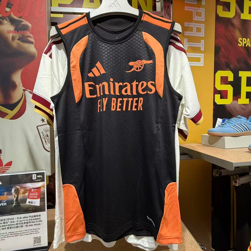 Adidas Adidas 26-27 Season Arsenal Player Pre-Match Warm-Up Training Sleeveless Vest Kc2416