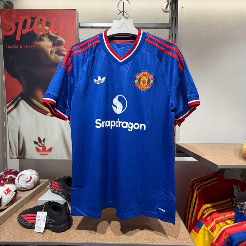Adidas 26-27 Season Premier League Manchester United Away Fan Version Short-Sleeved Jersey Ka6861 Adidas 26-27 Season Premier League Manchester United Away Fan Version Short-Sleeved Jersey Ka6861