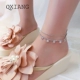 Thích thưởng thức vòng chân nữ phiên bản tiếng Hàn của nữ sinh viên Sen đơn giản của chuỗi mắt cá chân nhỏ tươi với dây đeo phụ kiện chuông âm thanh lắc chân nữ vàng đẹp
