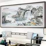 Fuchun Mountain Jetu Новая китайская кросс -вышивка 2024 Новая полная вышитая китайская живопись