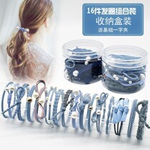Braid nice Hairband student rubber band Korean head rope hipster simple ponytail girl Joker