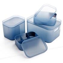 Toiletry storage box plastic travel portable mens car travel wash bag makeup bar for daily life