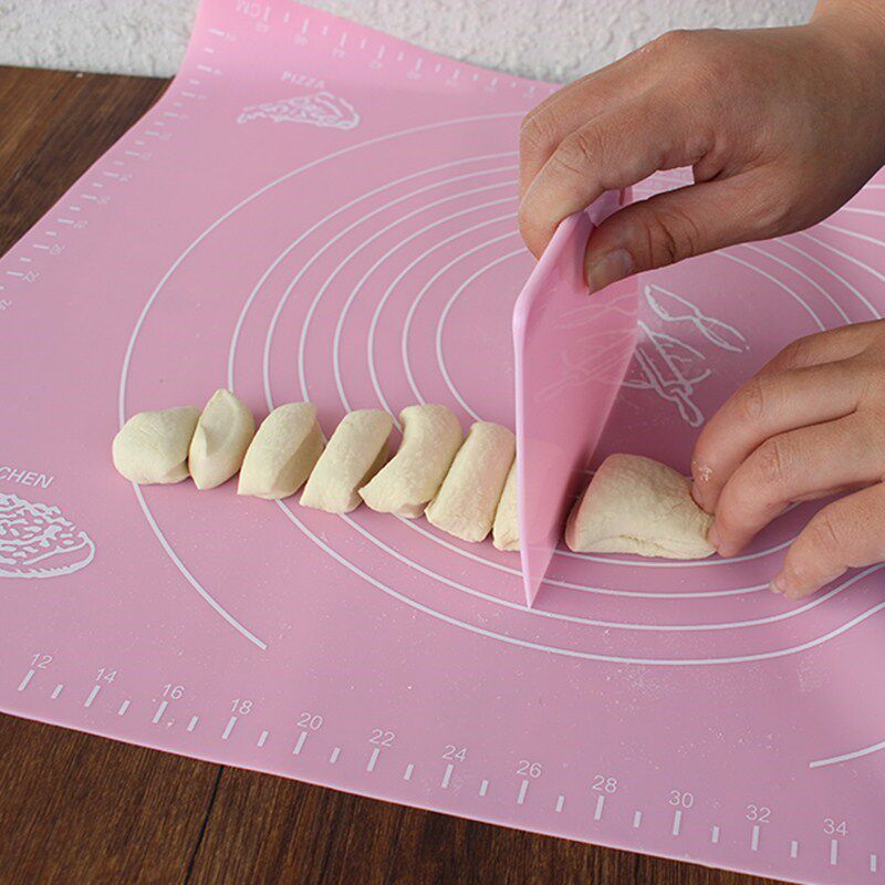 Flour Silicone Mat water dumplings Knead Mat with enlarged gaskets to make buns Rolled Noodles Bread Baked noodle Big Chopping