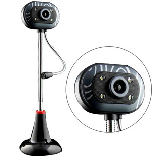Brand new rain florite screen usb camera HD notebook desktop computer lens free of drive microphone