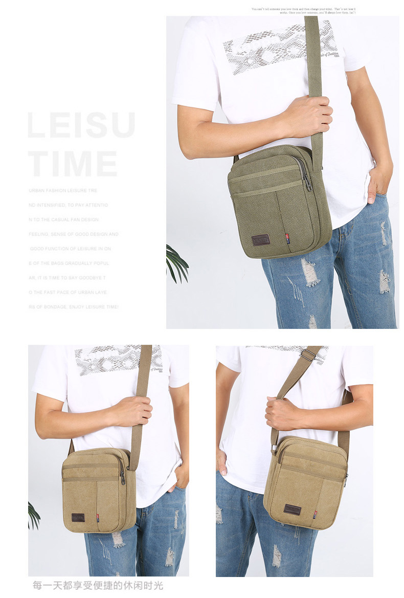 Phiên bản Hàn Quốc của túi đeo vai nam túi vải thể thao ngoài trời nhỏ ba lô giản dị retro Túi Messenger nam túi dung lượng lớn túi xách dior