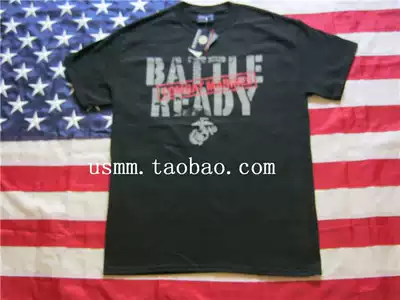 270-(Spot) USMC MILITARY T-SHIRT:BATTLE READY