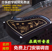 Love sound guzheng Butterfly Love flower beginner entrance examination teaching level ten zither send a full set of door-to-door tuning