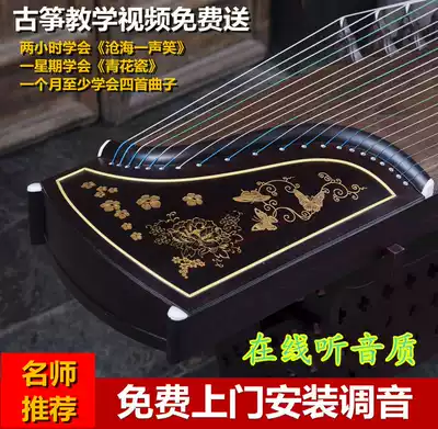 Love sound guzheng Butterfly Love flower beginner entry test teaching level ten zither send a full set of door-to-door tuning