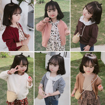 2021 Womens Spring Dress New Hundred Knitted Cardigan Jacket Female Baby Sweater Sweater