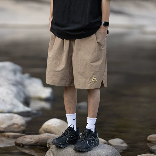 Японские дорожные шорты для отдыха, спортивные водонепроницаемые штаны