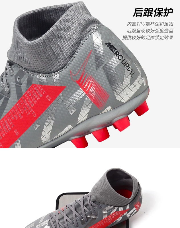 Giày đá bóng sân cỏ nam đinh ngắn Nike European Cup SUPERFLY 7 ACADEMY AG BQ5424-906 - Giày bóng đá