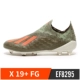 Giày Adidas Adidas X 19+ FG không có dây buộc móng dài tự nhiên cỏ bóng đá đế thấp giày nam EF8295 - Giày bóng đá