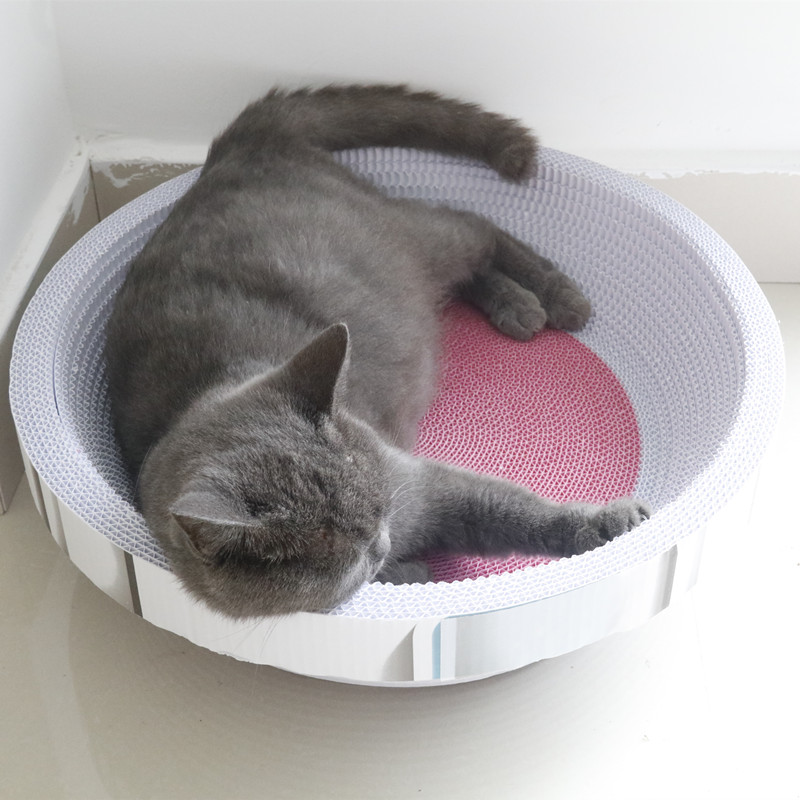 CPT Chuangyi cat scratching plate bowl-shaped cat litter cat claw plate claw grinder corrugated paper wear-resistant top hat cat toy