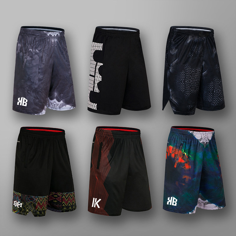 AJ basketball pants men's shorts over-the-knee sports shorts casual summer running training loose quick-drying fitness five-point pants