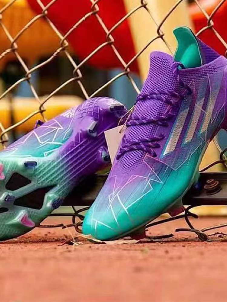 X series Messi football shoes male students ultra-light FG long nails AG short nails artificial grass Champions League color training shoes