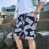 [Một loạt khuôn mặt] 2019 hè mới quần short nam Hàn Quốc quần âu Hàn Quốc quần lỏng nam - Quần short quần đùi Quần short