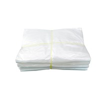 Film flat bag translucent disposable moisture-proof dustproof bag white plastic bag