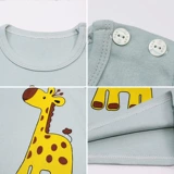 Детская футболка с коротким рукавом, приятная телу летняя одежда для мальчиков для отдыха, в западном стиле