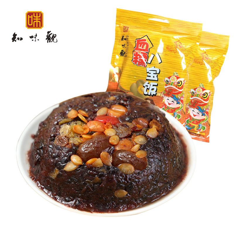 Know-Taste View Blood Glutinous Eight Precious Rice Glutinous Rice 300g Spring Festival End Afternoon Wholesale Hangzhou Terproduce Food Vacuum Packing
