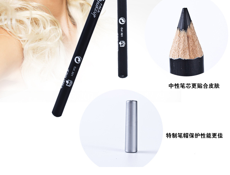 3FACEMAKEUP / nghệ sĩ trang điểm toàn cầu mặt thứ ba đặc biệt bút kẻ mắt màu đen carbon sử dụng kép tonymoly kẻ mắt