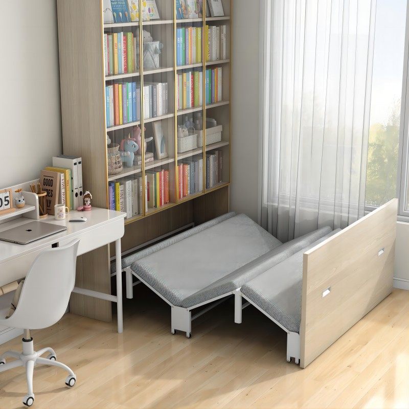 Invisible bed Home Small family one-meter two-meter telescopic folding bed single bedroom book room Hide bed wardrobe One-Taobao